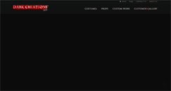 Desktop Screenshot of darkcreationsatx.com
