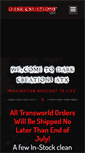 Mobile Screenshot of darkcreationsatx.com